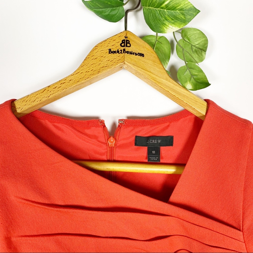 SOLD J. Crew Promotion Dress Red - Career, Sheath - Picture 5 of 7